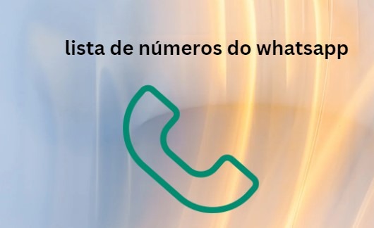 lista de números do whatsapp