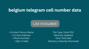 belgium telegram cell number data