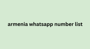 armenia whatsapp number list