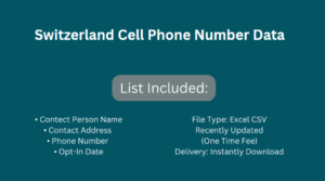 Switzerland Cell Phone Number Data