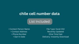 chile cell number data