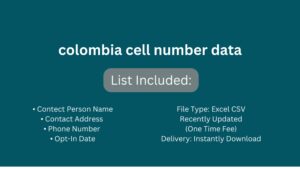 colombia cell number data