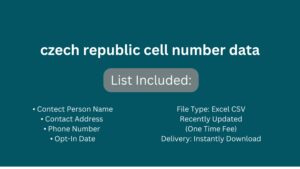 czech republic cell number data