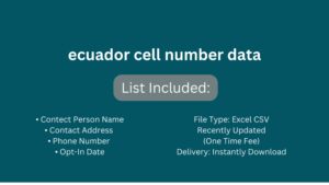 ecuador cell number data