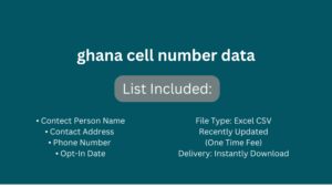 _ghana cell number data