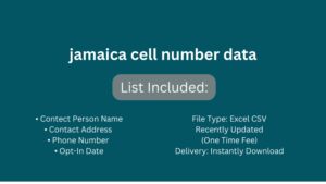 jamaica cell number data