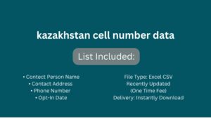 kazakhstan cell number data