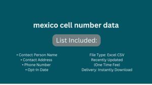 mexico cell number data