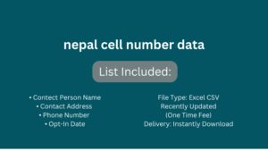 nepal cell number data