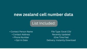 new zealand cell number data